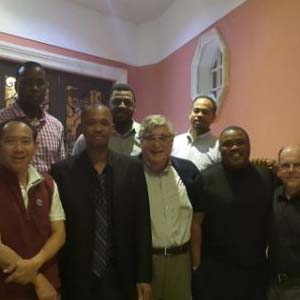 MagnaTech Dinner 1st Row- Smith, Foulkes, Krams, Richards, Quintero. 2nd Row- Miller, Bridgewater, Rees. March 24th, 15